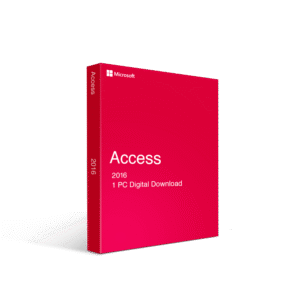 Microsoft Access 2016 1Pc Install Digital Download