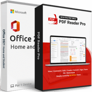 Microsoft Office 2021 Home and Student for Mac + PDF Reader Pro