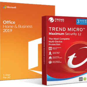 Microsoft Office 2019 Home & Business + Trend Micro Maximum Security