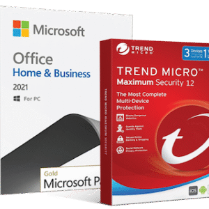 Microsoft Office 2021 Home & Business + Trend Micro Maximum Security