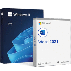 Microsoft Windows 11 Pro + Microsoft Word 2021