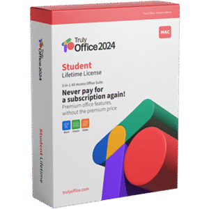 Truly Office 2024 Student for Mac Lifetime License